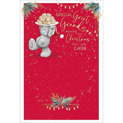 Special Great Grandson Me to You Bear Christmas Card £1.89